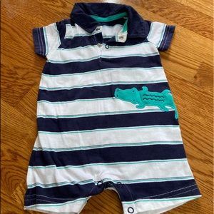 Crocodile Polo Onesie